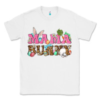 White Western Mama Bunny Classic Tee - BundleAndBundleShop