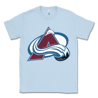 Dusty Blue the  avalanche Classic Tee - linhVisuals