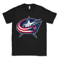 Black the  blue jackets Classic Tee - linhVisuals