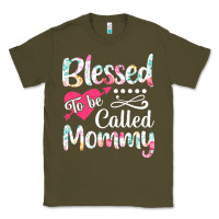 Army Green blessed to be called mommy t  shirt blessed to be called mommy lovely Classic Tee - linhVisuals