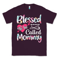Plum blessed to be called mommy t  shirt blessed to be called mommy lovely Classic Tee - linhVisuals