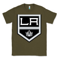 Army Green the LA kings Classic Tee - linhVisuals