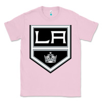 Bubblegum Pink the LA kings Classic Tee - linhVisuals
