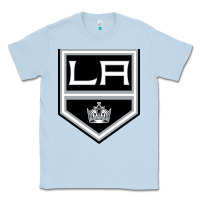 Dusty Blue the LA kings Classic Tee - linhVisuals