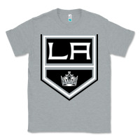 Heather Grey the LA kings Classic Tee - linhVisuals