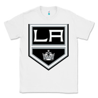 White the LA kings Classic Tee - linhVisuals