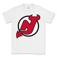 White the NJ devils Classic Tee - linhVisuals