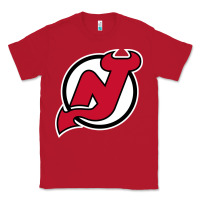 Red the NJ devils Classic Tee - linhVisuals