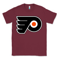 Burgundy the philadelphia Classic Tee - linhVisuals