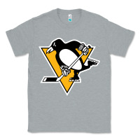 Heather Grey the  penguins Classic Tee - linhVisuals