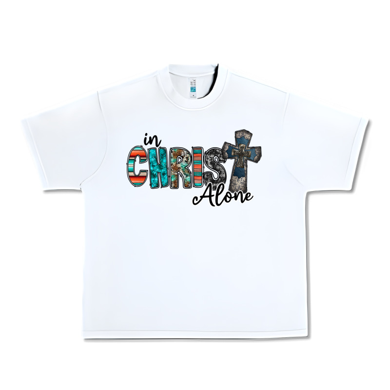 In Christ Alone Urban Heavy Tee by RacoonDesign | Teevron