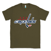 Army Green the  capitals Classic Tee - linhVisuals