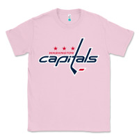 Bubblegum Pink the  capitals Classic Tee - linhVisuals