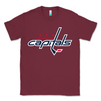 Burgundy the  capitals Classic Tee - linhVisuals