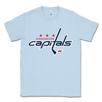 Dusty Blue the  capitals Classic Tee - linhVisuals