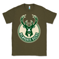Army Green milwauke Classic Tee - linhVisuals