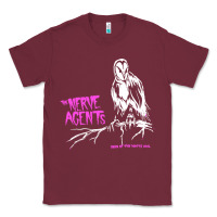 Burgundy the nerve agents Classic Tee - linhVisuals