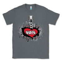 Charcoal Heather the school of rock new vector Classic Tee - linhVisuals