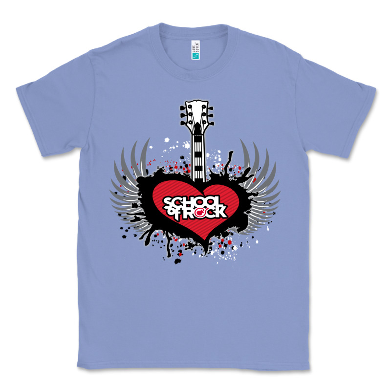 The School Of Rock New Vector Classic Tee by linhVisuals | Teevron