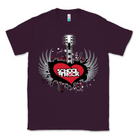 Plum the school of rock new vector Classic Tee - linhVisuals