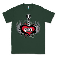 Sports Green the school of rock new vector Classic Tee - linhVisuals