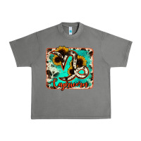 Tornado capricorn turquoise cowhide Urban Heavy Tee - RanaPortraitStore