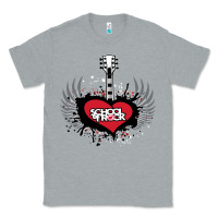 Heather Grey the school of rock new vector Classic Tee - linhVisuals