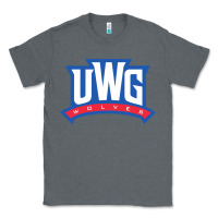 Charcoal Heather uwg wolves Classic Tee - linhVisuals