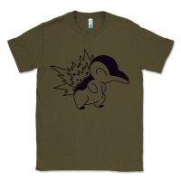 Army Green cyndaquil Classic Tee - linhVisuals