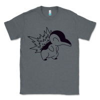 Charcoal Heather cyndaquil Classic Tee - linhVisuals