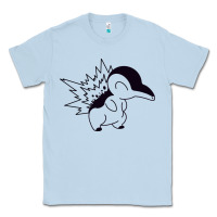 Dusty Blue cyndaquil Classic Tee - linhVisuals