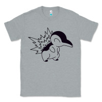 Heather Grey cyndaquil Classic Tee - linhVisuals