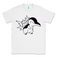 White cyndaquil Classic Tee - linhVisuals