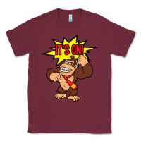 Burgundy donkey kong Classic Tee - linhVisuals