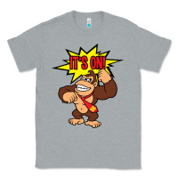 Heather Grey donkey kong Classic Tee - linhVisuals
