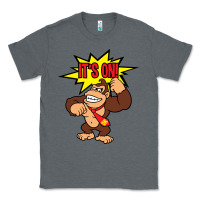 Charcoal Heather donkey kong Classic Tee - linhVisuals