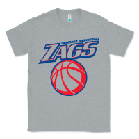Heather Grey gonzaga basketball Classic Tee - linhVisuals