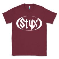 Burgundy styx Classic Tee - linhVisuals