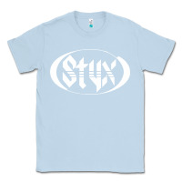 Dusty Blue styx Classic Tee - linhVisuals