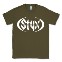 Army Green styx Classic Tee - linhVisuals