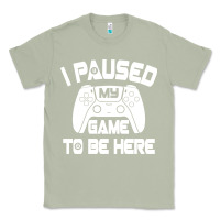 Matcha i paused my game to be here Classic Tee - linhVisuals
