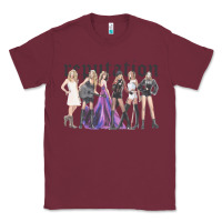 Burgundy reputation  okka Classic Tee - linhVisuals