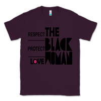 Plum respect protect love the black woman Classic Tee - linhVisuals