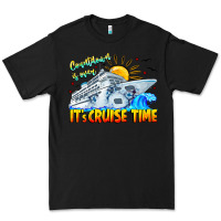 Black Countdown Is Over It's Cruise Time Premium Tee - CowhideDigitalArt