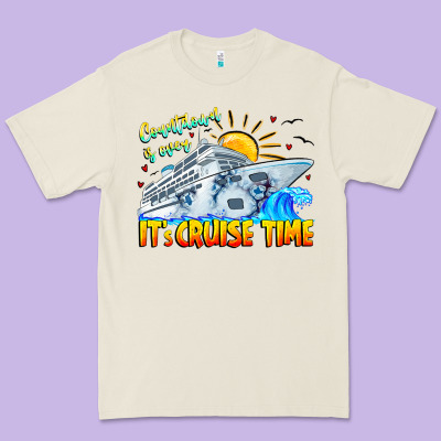 Countdown Is Over It's Cruise Time Premium Tee Designed By Cowhidedigitalart