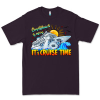 Plum Countdown Is Over It's Cruise Time Premium Tee - CowhideDigitalArt