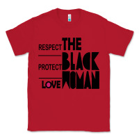 Red respect protect love the black woman Classic Tee - linhVisuals