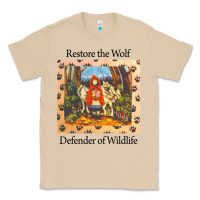 Mushroom restore the wolf defenders of wildlife Classic Tee - linhVisuals