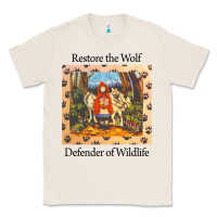 Natural restore the wolf defenders of wildlife Classic Tee - linhVisuals