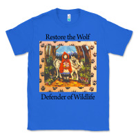 True Royal restore the wolf defenders of wildlife Classic Tee - linhVisuals